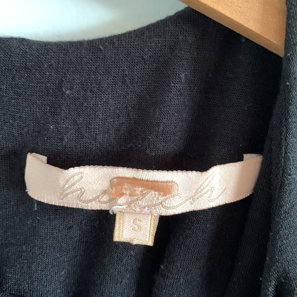 Hutch Ponte Stretch Black & Blue Stripe Slimming Panel Sheath Dress - Picture 4 of 5